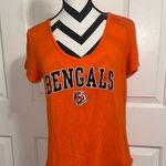 NFL  Bengals Orange Black Relaxed T-Shirt Photo 0