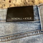 Kendall + Kylie Light Blue Frayed Jean Shorts Photo 4