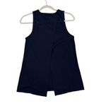 Athleta Foothill Seamless Crewneck Blue Split Back Athletic Active Tank Size XS Photo 1