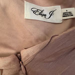 Eliza J  Shimmering Rose One Shoulder Mini Dress Size 4 Photo 3