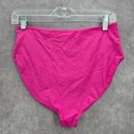 Matilda Jane  Pink Stripe Cheeky High Bikini Bottom Swimwear Medium Photo 1