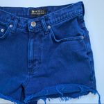 LawMan Original Casual Wear Dyed Blue Denim Cutoff Shorts Size 28 Photo 1