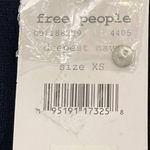 Free People NWT  Light Magic Henley In Deepest Navy Top Size XS Photo 7