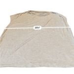 Garnet Hill Garnet Hill Drape Neck Top Women’s Size Large Gray Lightweight Casual Photo 6