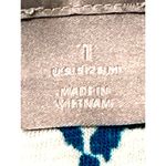 Chico's  Button Back Slub Tee Blouse Soft Cotton Blend  Scoop Neck Elbow Sleeve 1 Photo 3