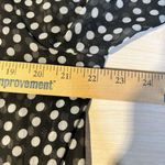 Slinky Brand  Black White Polka Dot Sheer Coverup 1X Rockabilly Vacation Beach Photo 4