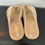 New. Braided Linen Flip Flops Summer Beach Sandals Size 8.5 Photo 5