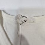 Tularosa  Green The Maya Racer Tank in Ivory Large Photo 6