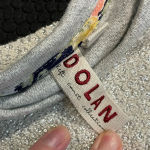 Anthropologie Left Coast By Dolan shimmery‎ Grey Sweatshirt Size small Gray Photo 2