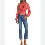 Veronica Beard New! Yulita Cut-Out Silk-Blend Top
Watermelon Size 8 $498 Photo 3