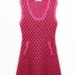 ZARA NWT  PINK PLAID KNIT MINI DRESS Photo 2