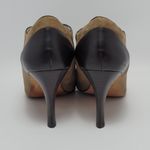 Tracy Reese Plenty by  Dalton High Heel Two Tone Leather Ankle Booties Size 37.5 Photo 2