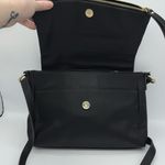 Liz Claiborne Black Leather Crossbody Bag Photo 2
