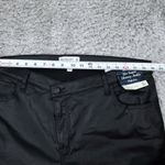 Abercrombie & Fitch Abercrombie 20 Short 35 Curve Love Super Skinny Ankle High Rise Coated Black Photo 9