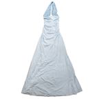 Maygel Coronel Villadiego Dress Artic Blue Elegant Floral Applique NWOT OS $690 Size undefined Photo 4