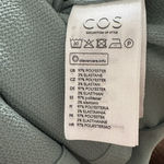 COS  Green Dropwaist Shirt Midi Dress Button Front Long Sleeve EU 44 US 10/12 Photo 5