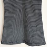 Lululemon Cool Racerback Tank Top, Black and White Striped, Size 4 Photo 12