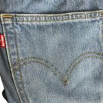 Levi's Women's 31x28 Wedgie Straight Leg Jeans Distressed Mom Denim Trendy Photo 5