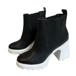 Sorel Brex Waterproof Platform Heeled Chelsea Boot, Sz 6 Photo 4