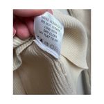 Camila Coelho Cream Ribbed Cutout Sweater Sz. S Photo 6