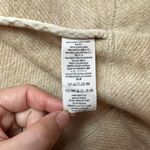 Free People Coat Wool Jacket Topper Long Boho Hippie Winter Button Tan Womens M Photo 8