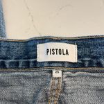 Pistola  Cassie Crop Super High‎ Rise Straight Crop Jeans in Elixir Size 25 Photo 6