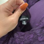 Torrid  -  DEEP PURPLE HIGH NECK SHORT SLEEVE LACE woman DRESS plus SIZE 16 Photo 7
