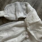 Anthropologie NWT Mare x Gorgeous Sabine Embroidered Puffed Sleeve Mini Dress Photo 12