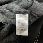 Loft  High Waist Wide Leg Pants Black Gray Pin Stripe Photo 2