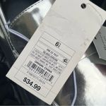 A New Day New with tags silver vegan leather Jordan loafer Photo 7