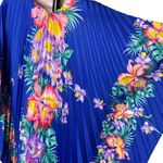 Vintage Royal Creations Hawaiin Dress Floral MuMu Kaftan Kimono Made Hawaii u Blue Size undefined Photo 8