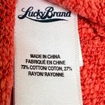 Lucky Brand Orange Long Sleeve Sweater - Size Medium - VGUC Photo 6