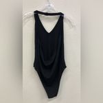 Eloquii  black v-neck pull on bodysuit size 14/16 goth whimsigoth grunge Photo 1