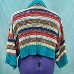 Free People Make Me Happy Cropped Sweater XS Photo 4