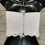 AQUA  Lavender Lace Crop Photo 1