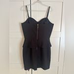 Naven  Black Mini Peplum Dress Photo 1