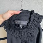 Robert Rodriguez  Silk Black Halter Neck Ruffle Bubble Mini Dress Size 4 Small Photo 7