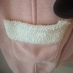 Pink Toggle Teddy Jacket for Women Size M Photo 2