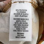 Free Press  Orange Floral Ruched Front Skirt Large New Photo 3