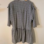 Boohoo NWT Jenna Gingham Ruffle Hem Smock Dress Photo 6