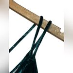 PINK - Victoria's Secret Victoria's Secret PINK Velvet Triangle Bralette in green. Photo 9