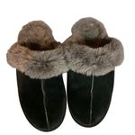 UGG  Scuffette II Shearling Lined Slip On Slippers Black Size 7 Photo 7