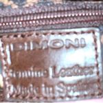 Dimoni Bag Brown Diamond Quilted Leather Photo 7