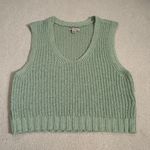 American Eagle Cropped Knit Sweater Vest Photo 0