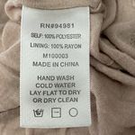 Pretty by Rory Nude Blush Chiffon Maxi Slip Dress Size XS Photo 4