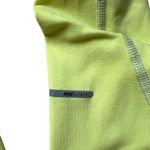 Nike  Dri-FIT Neon Yellow Running Pullover M Half Zip Long Sleeve Activew… Photo 8