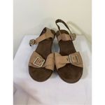 Munro  Taupe Leather with Silver Accents Sandal Size 8.5 Photo 1