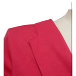 Women's One Shoulder Wraped Zipper Back Work Romper Short Jumpsuit Playsuit Red Size L Photo 2