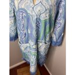 J. McLaughlin  X Filipa De Abreu Portugal Blue Maya Terry Cloth Dress Large L Photo 7