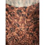 Steve Madden NWT Women’s Hayden Long Sleeve Sheer Brown Square Neck Top - Sz 2X Photo 5